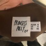 Princess Polly Brown Long Sleeve Dress Photo 5