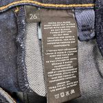 J Brand Mama J Maternity Stretch Jeans Fleeting Dark Wash 30" Inseam Size 26 Blue Photo 5