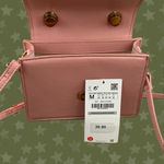 ZARA NWT PINK PURSE WITH GOLD HARDWARE Photo 4