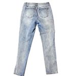 J. McLaughlin Jaycie Blue Patchwork Straight Leg Jeans Denim Pants Photo 1