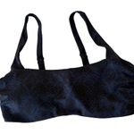 Athleta Women's  Snake Square Neck Swimsuit Bikini Top 36 B/C Photo 0