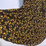 City Chic  Dress Edina Floral Yellow Black Size 16 Photo 5