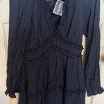 Long sleeve blue dress Size L Photo 0