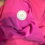 Lululemon  Hot Hot High Rise Skirt Skort Biker Shorts Sonic Pink Size 10 W8AEPR Photo 5