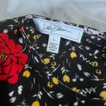 Libby Edelman  Floral Patchwork Midi Dress Size Large Photo 2