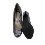 Fergalicious Women's Blue Sparkle Pumps Photo 5