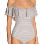 Eberjay Eberjey X Revolve Margarita One Piece In Sea Stripe NWT Size Medium Photo 0