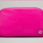 Lululemon NEW & IMPROVED SONIC PINK Everywhere Belt Bag White Wordmark Photo 5