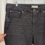 Madewell The Plus Momjean in Hillshore Wash Black Denim Jean 18W Photo 4