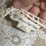 American Eagle Y2K  Floral Lace Trim Dress White Cottagecore Fairy Aesthetic XS Photo 3