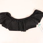 Seafolly NWT  Cold Shoulder Bandeau in Black Photo 2