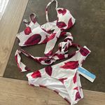 Cupshe Women's Bikini Swimsuit Tie Low Rise Two Piece Bathing Suit Photo 6