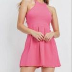 On Twelfth NEW! Sz M Fantastic Pink Fuchsia Fit & Flare Dress Photo 3