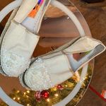 Circus by Sam Edelman Sam Edelman Circus Lane Pearl Embroidered Cream Espadrilles Flats size 9.5 New Photo 8