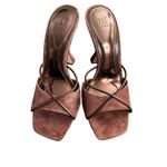 Jennifer Lopez REVOLVE Metro Mule in Dark Chocolate JLO Size 7M Photo 4