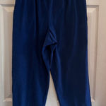 Alfred Dunner  Blue Elastic Waist Pull On Casual Dress Pants Trousers 12 Soft Photo 0