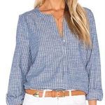 Joie COPY - Women’s  Stripe Chambray Tunic Button Up Shirt Photo 0