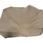 Lush Clothing Lush Ribbed Beige Women's Sweater size L Photo 3