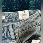 PacSun NWT  size 25 high rise jean shorts Photo 3