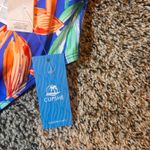 Cupshe  Floral One Piece Swimsuit Ruched Tummy Control Bathing Suit XS‎ Photo 3