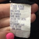 Nicole Miller  Black Beaded Cocktail Dress Photo 4