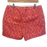 Old Navy Womens Mid Rise Star Print Cotton Classic Chino Shorts Red Size 6 Photo 2