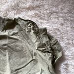 Nation Ltd  Nadra tee with poplin sleeve in green Photo 3