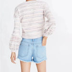 Madewell  Relaxed Denim Shorts Size‎ 35 NWT Button Fly Photo 7