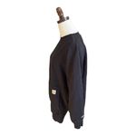 Carhartt  Force Relaxed Fit Lightweight Sweatshirt‎ Black Size Small Photo 4