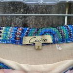 Cecico  Y2K Sequin Circle Print Mini Skirt | S Photo 2