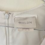 Anthropologie  BHLDN Corset Fit & Flare Mini Dress in White Ivory Size Small Photo 3