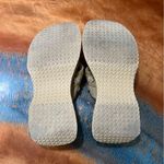 Skechers Vintage Platform sandals Shoes floral beaded toe strap size 6 Photo 10