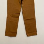 Lands' End LANDS’ END Mid Rise Slim Leg Chino Crop Pants Brown Cotton Cropped Chinos Work 8 Photo 13