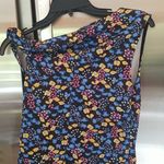 💕ATLEIN💕 Off Shoulder Twist Dress ~ Blue Floral Print 38 One Shoulder Neoprene Size undefined Photo 11