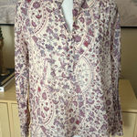 Isabel Marant  Étoile Maria Blouse floral print Size 38 Medium Photo 0