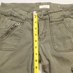 Maurice's Green Cargo Y2K Punk Streetwear Junior Miss Buckle Cotton Pants XXS 1/2 Photo 9