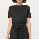 Lululemon Unwind Your Mind Dress Black White Size 8 M? Photo 0