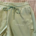 Alphalete Essential Core Activewear Shorts Lime Green Extra Small NWOT Photo 3