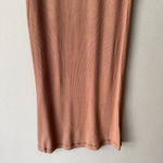 Women's Skimms ribbed maxi Dress XS‎ Brown NWOT Photo 10