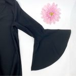 Emerson Fry Bell Sleeve Dress Black LBD Little Black Dress Size 8 Photo 7