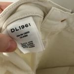 DL1961  Hepburn Wide Leg High Rise Vintage 31" Jeans in Eggshell Size 28 Photo 8