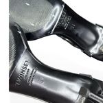 NEW TWINSET Milano Ankle Strap Studded Leather Sandals, Black, 38/US7 Black Size 7 Photo 6