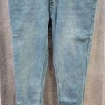 Bamboo  Skinny Leg Jeans Blue Light Wash Mid Rise Distressed Juniors Size 9 25x2 Photo 0