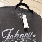Urban Outfitters  | Johnny Cash Overdyed Graphic Pullover Sweatshirt  *NWT* Photo 1