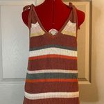 Madewell NWT Striped Grandfield Tie-Strap Sweater Tank size L Photo 1