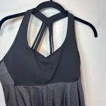 Lululemon  Power Technique Built In Shelf Bra Tank Top Shirt Black Gray Womens 10 Photo 4
