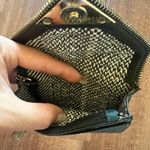 Rebecca Minkoff Molly Metro Wallet Blue Zipper Coin ID Key Fob Photo 5