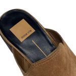 Dolce Vita  Festival Slip On Heeled Mules  Truffle Light Brown Suede  10M  Size 10 Photo 10