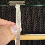 Free People  | Black Damsel Bell Sleeve V Neck Chunky Knit Sweater | Extra Small Photo 2