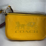 Coach  Nolita‎ 19 Wristlet - Mustard - Excellent Condition Photo 0